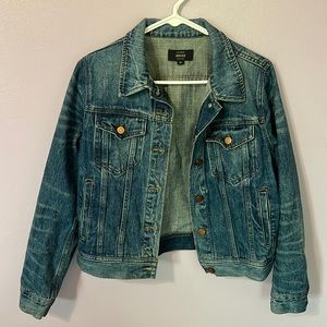 J. Crew Indigo Denim Jean Jacket